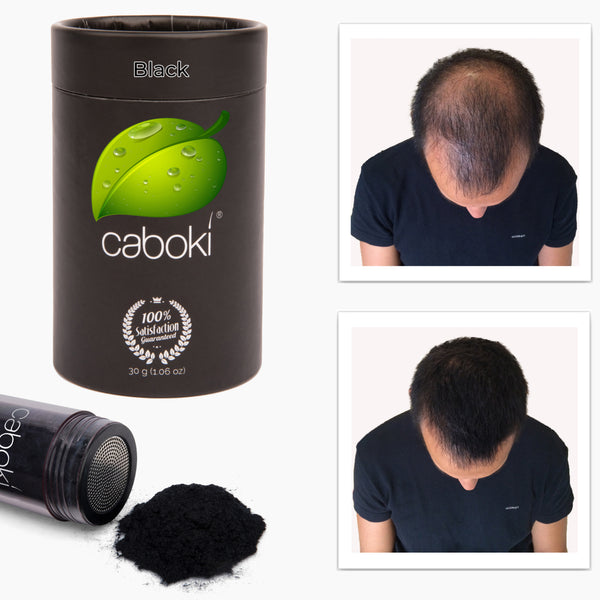 Caboki Hair Fiber, All-Natural Hair Loss Concealer (30 Gram, 90-day supply) **BEST SELLER**