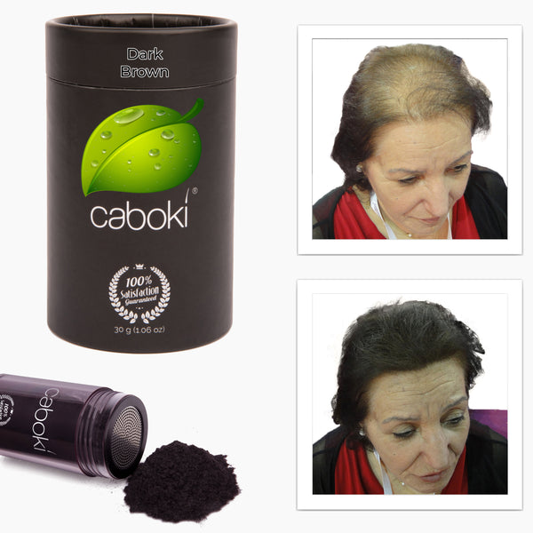 Caboki Hair Fiber, All-Natural Hair Loss Concealer (30 Gram, 90-day supply) **BEST SELLER**